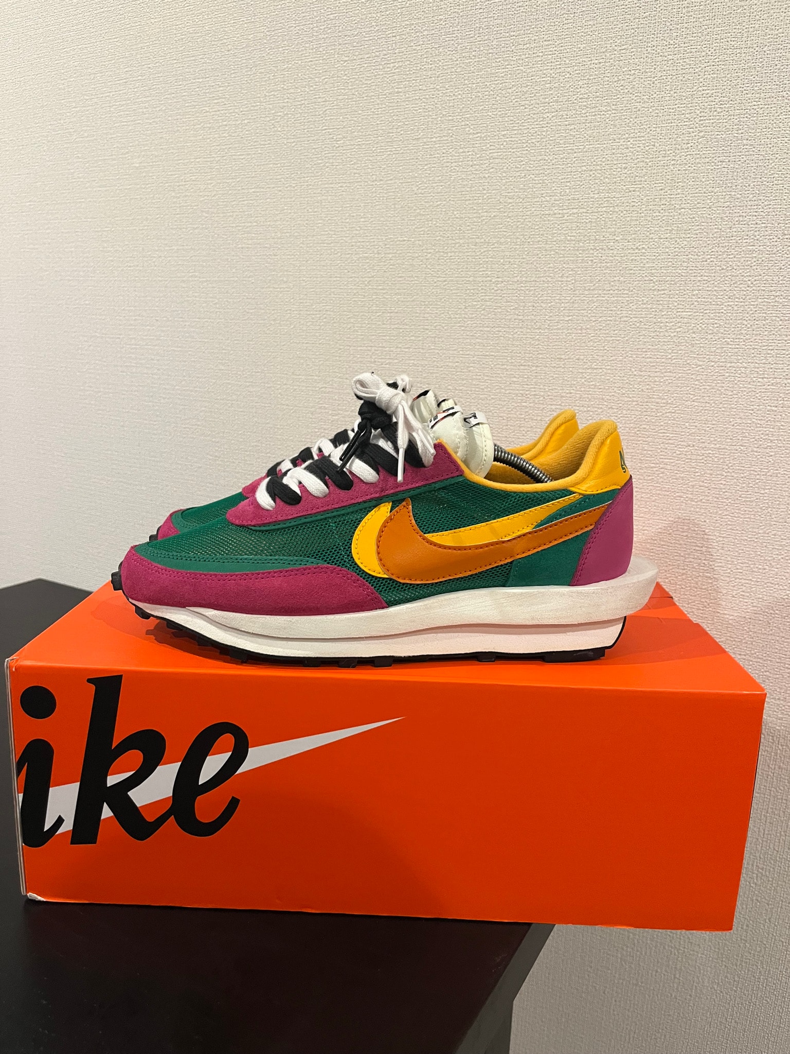 sacai × Nike LDV Waffle "Pine/Green"