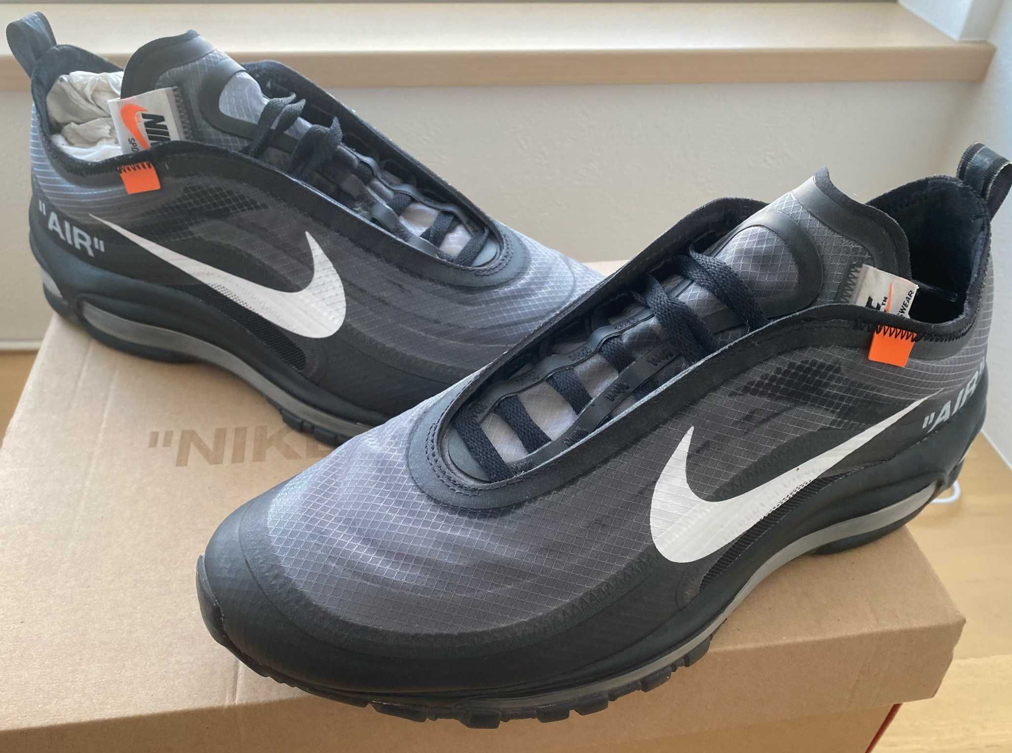 Off-White × Nike Air Max 97 "black"