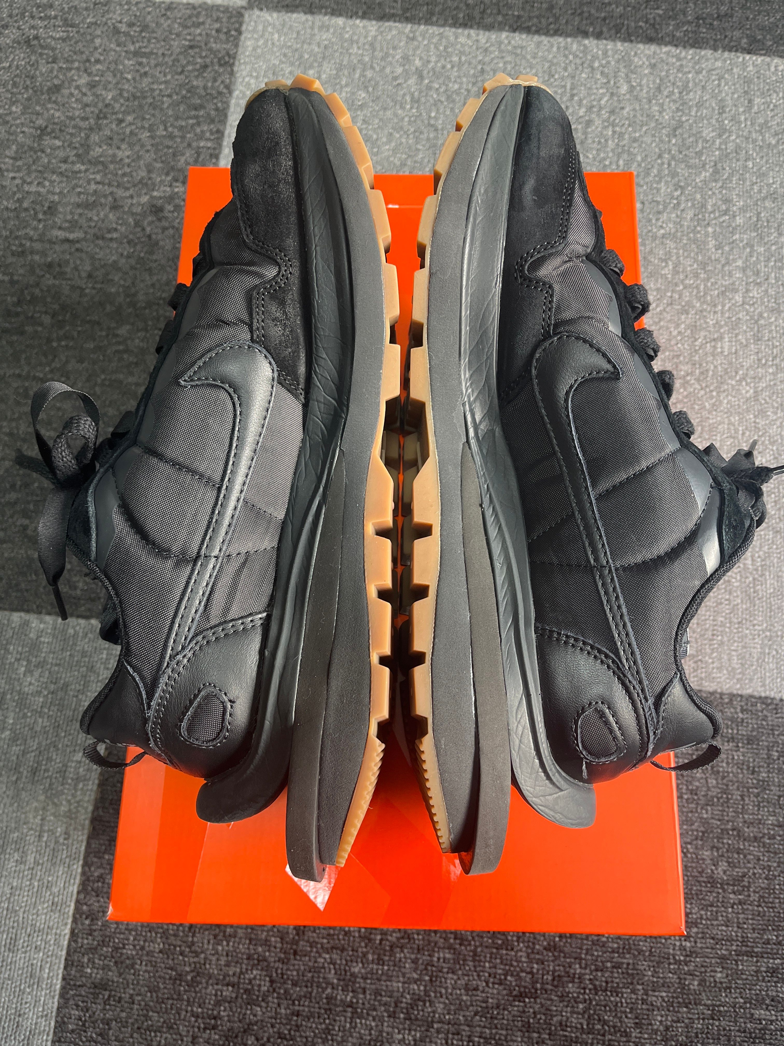 sacai × Nike VaporWaffle "Black Gum"