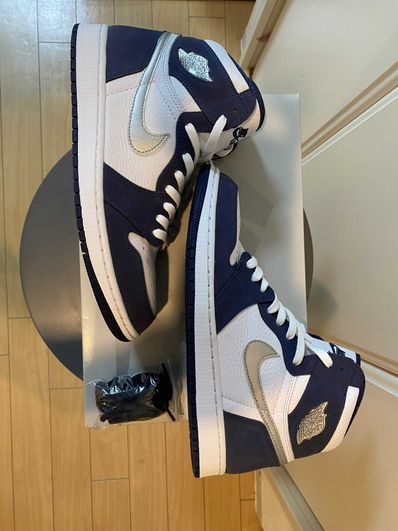 Nike Air Jordan 1 High OG CO.JP "White/Midnight Navy" (2020)(ブリーフケースなし)