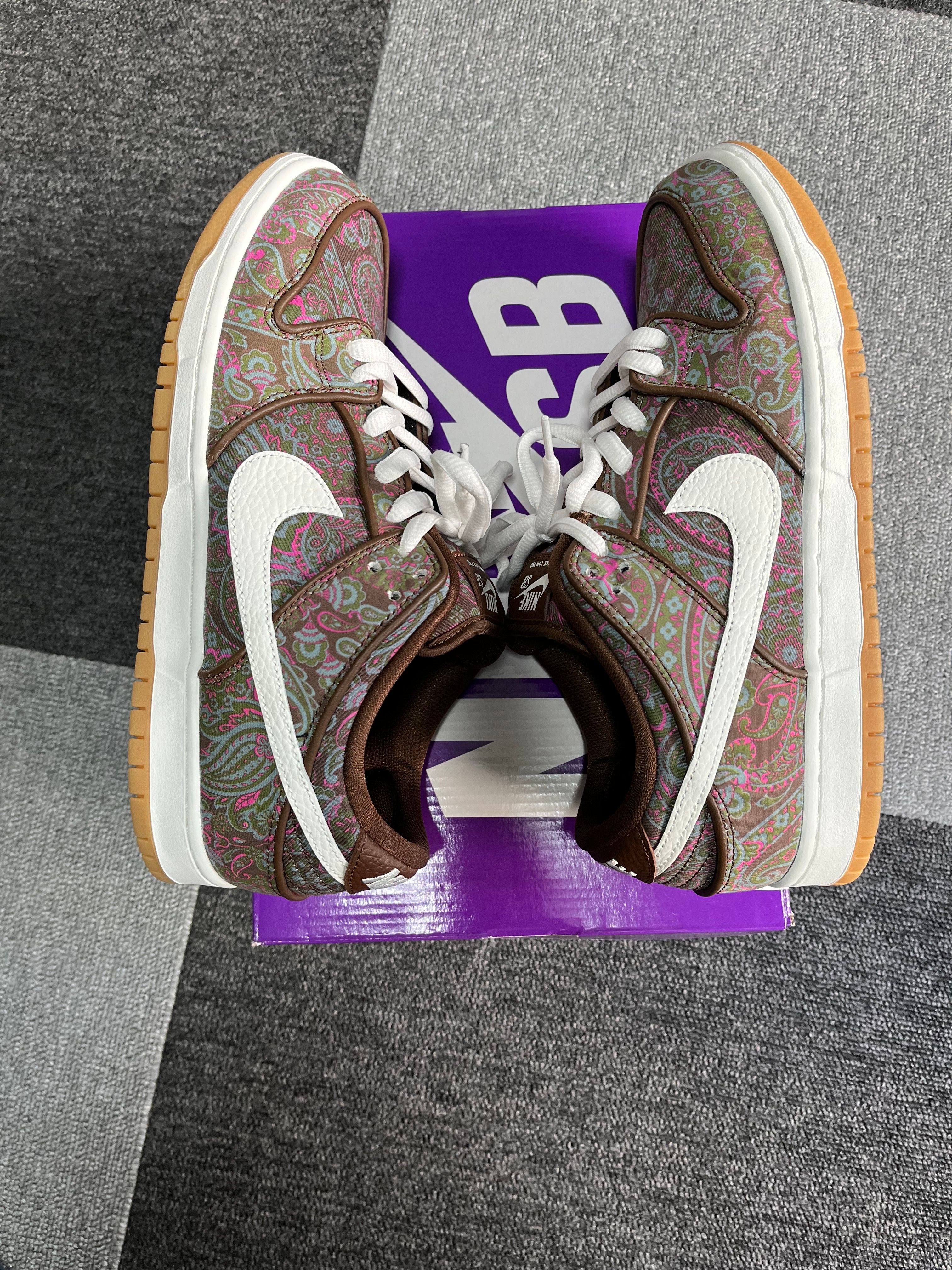 Nike SB Dunk Low PRM "Brown Paisley"