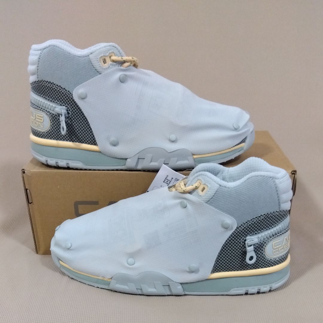 Travis Scott × Nike Air Trainer 1 SP "Grey Haze and Dusty Sage"