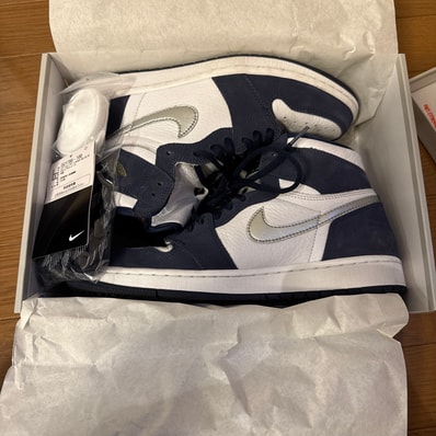 Nike Air Jordan 1 High OG CO.JP "White/Midnight Navy" (2020) (Standard Box)