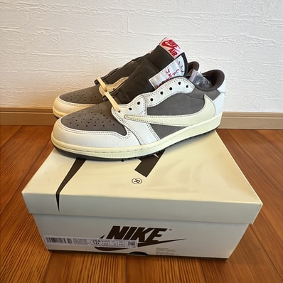 Travis Scott × Nike Air Jordan 1 Low OG SP "Reverse Mocha/Sail and Ridgerock"