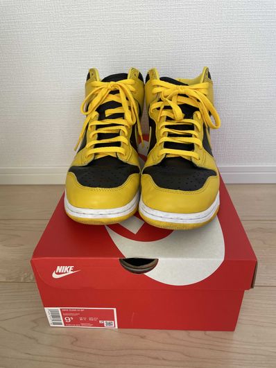 Nike Dunk High "Black/Varsity Maize"
