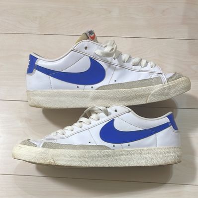 NIKE BLAZER LOW 77 VNTG "WHITE HYPER ROYAL"