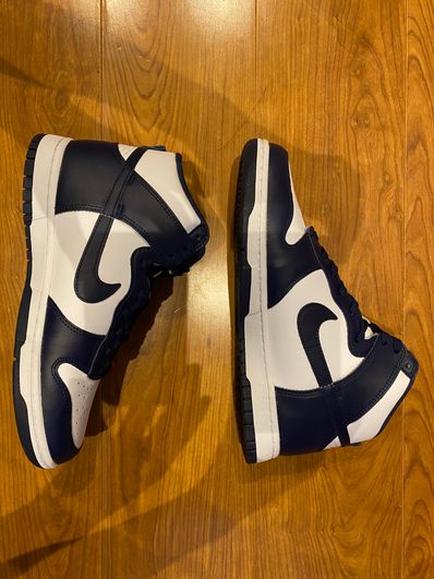 Nike Dunk High "Championship Navy"