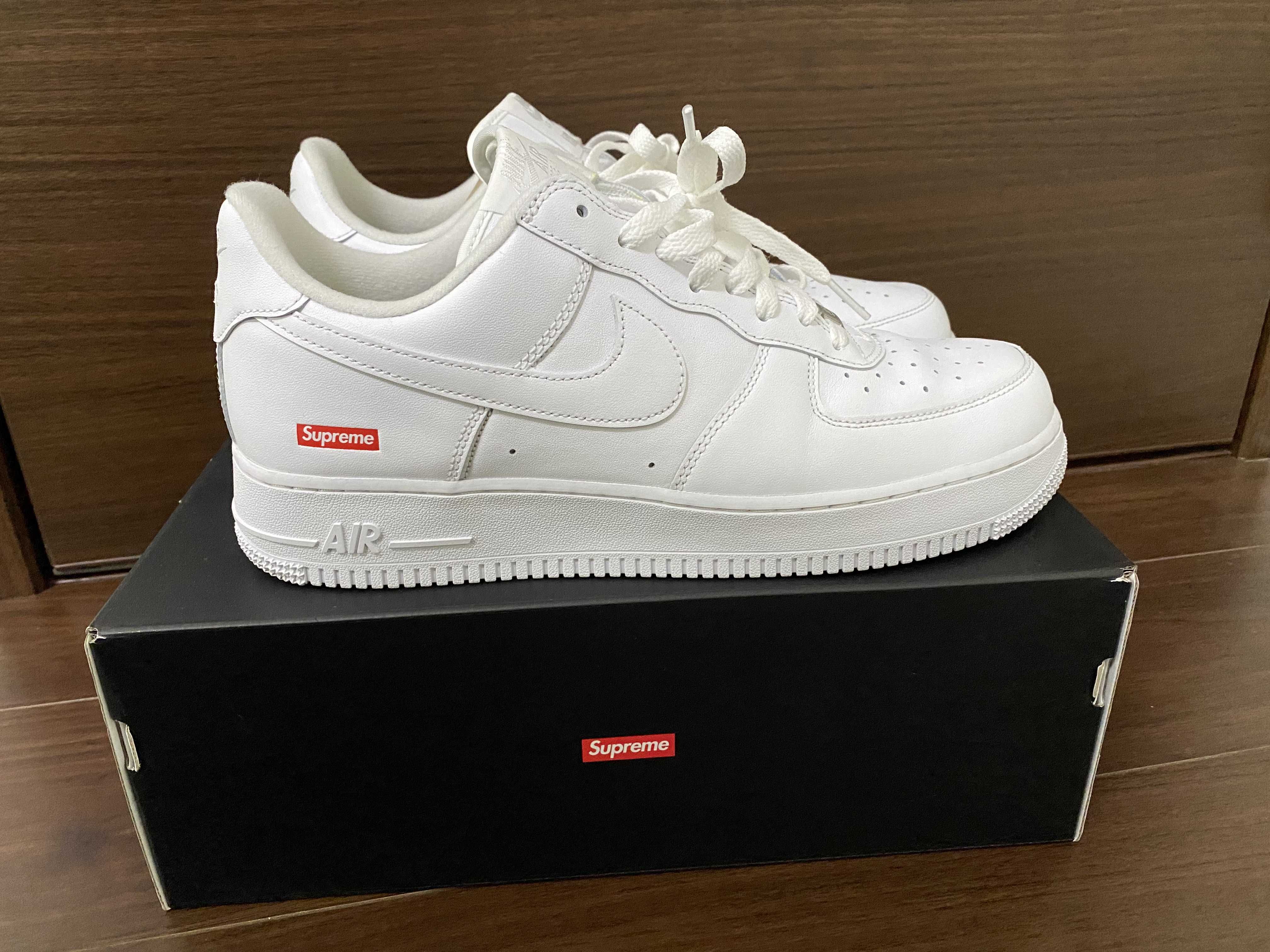 Supreme × Nike Air Force 1 Low "White"