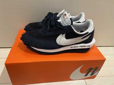 Fragment × sacai × Nike LD Waffle "Blackended Blue"