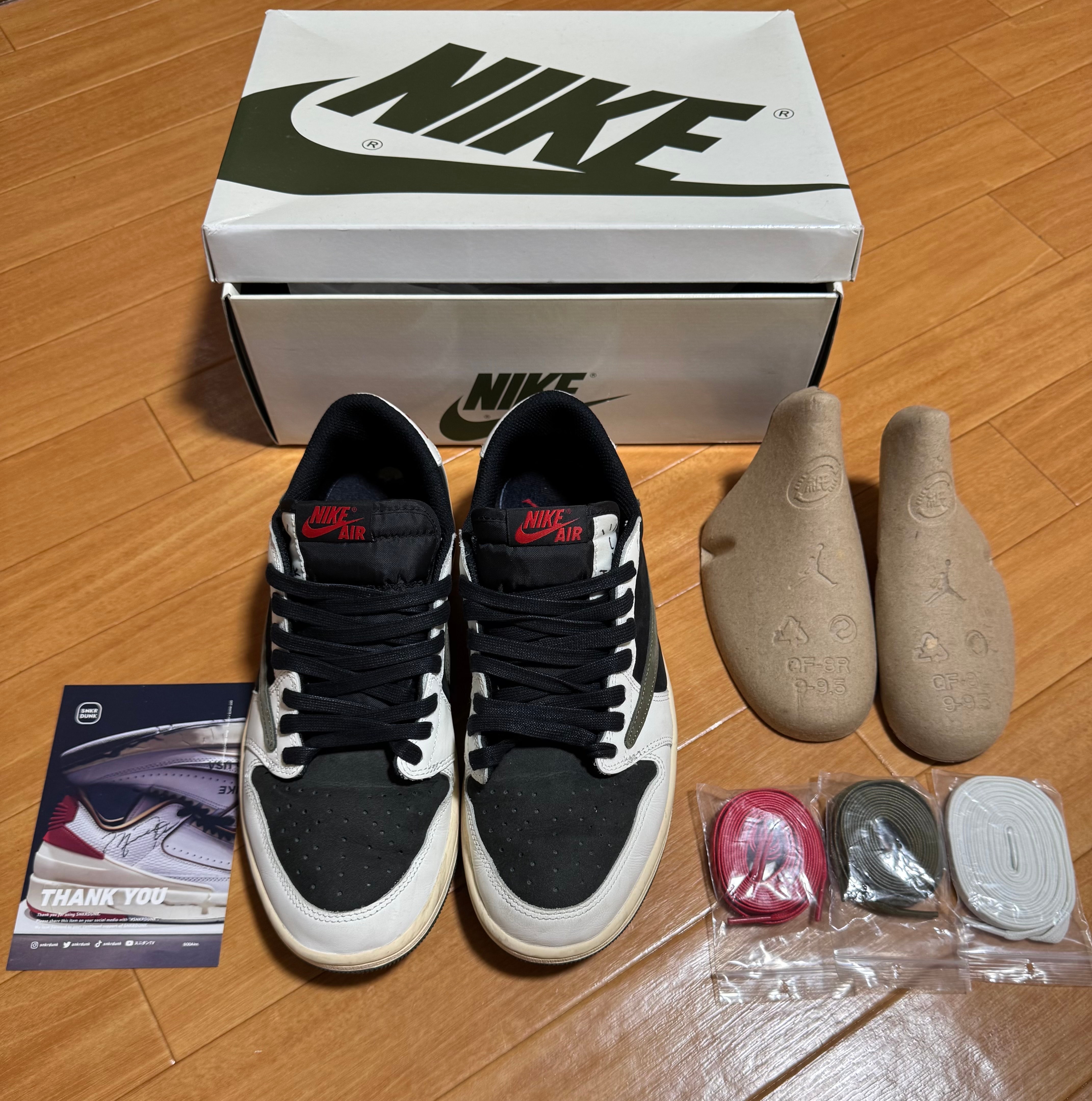Travis Scott × Nike Women's Air Jordan 1 Low OG "Medium Olive"