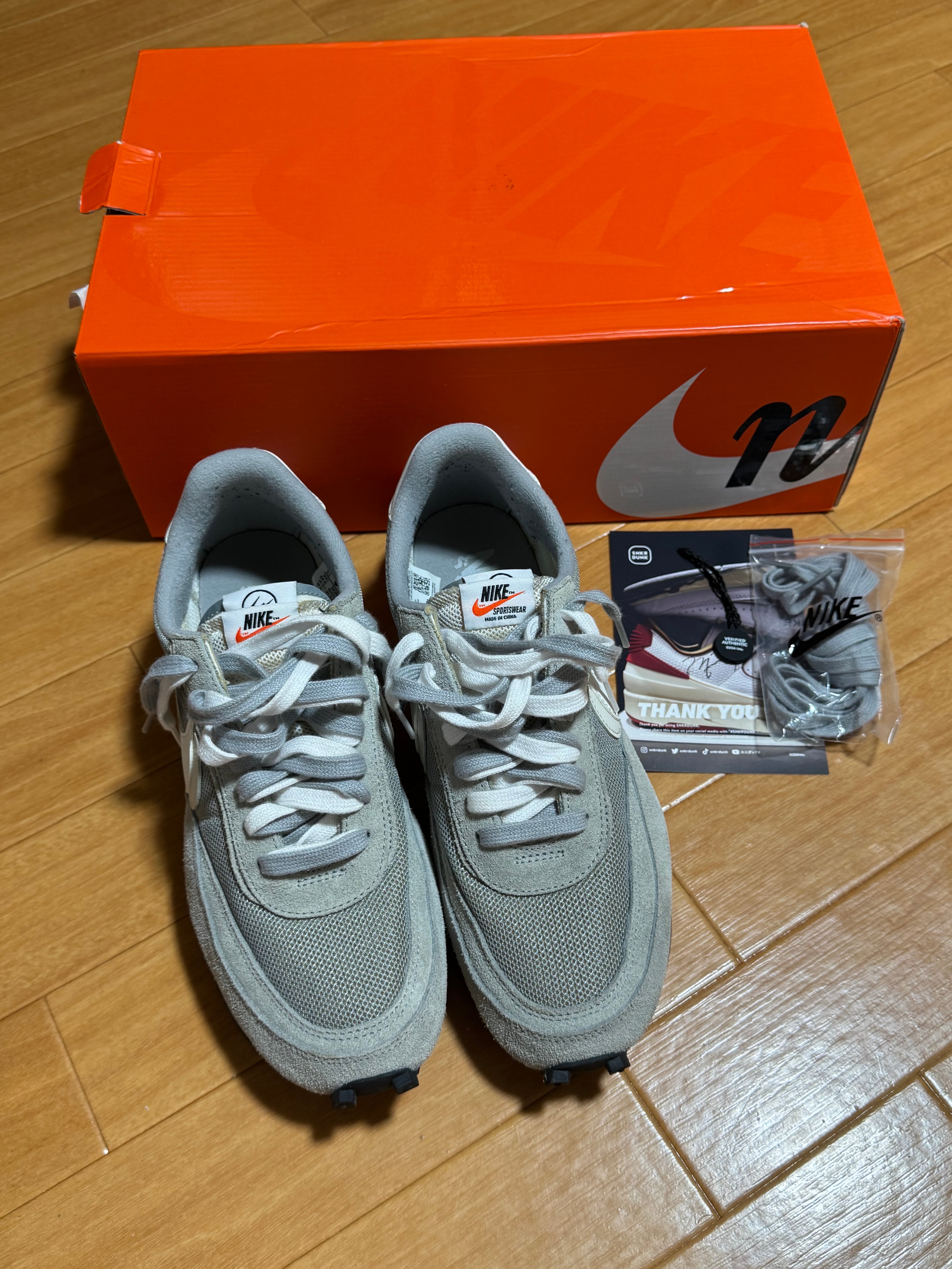 フラグメントデザイン × サカイ × ナイキ LDワッフル 