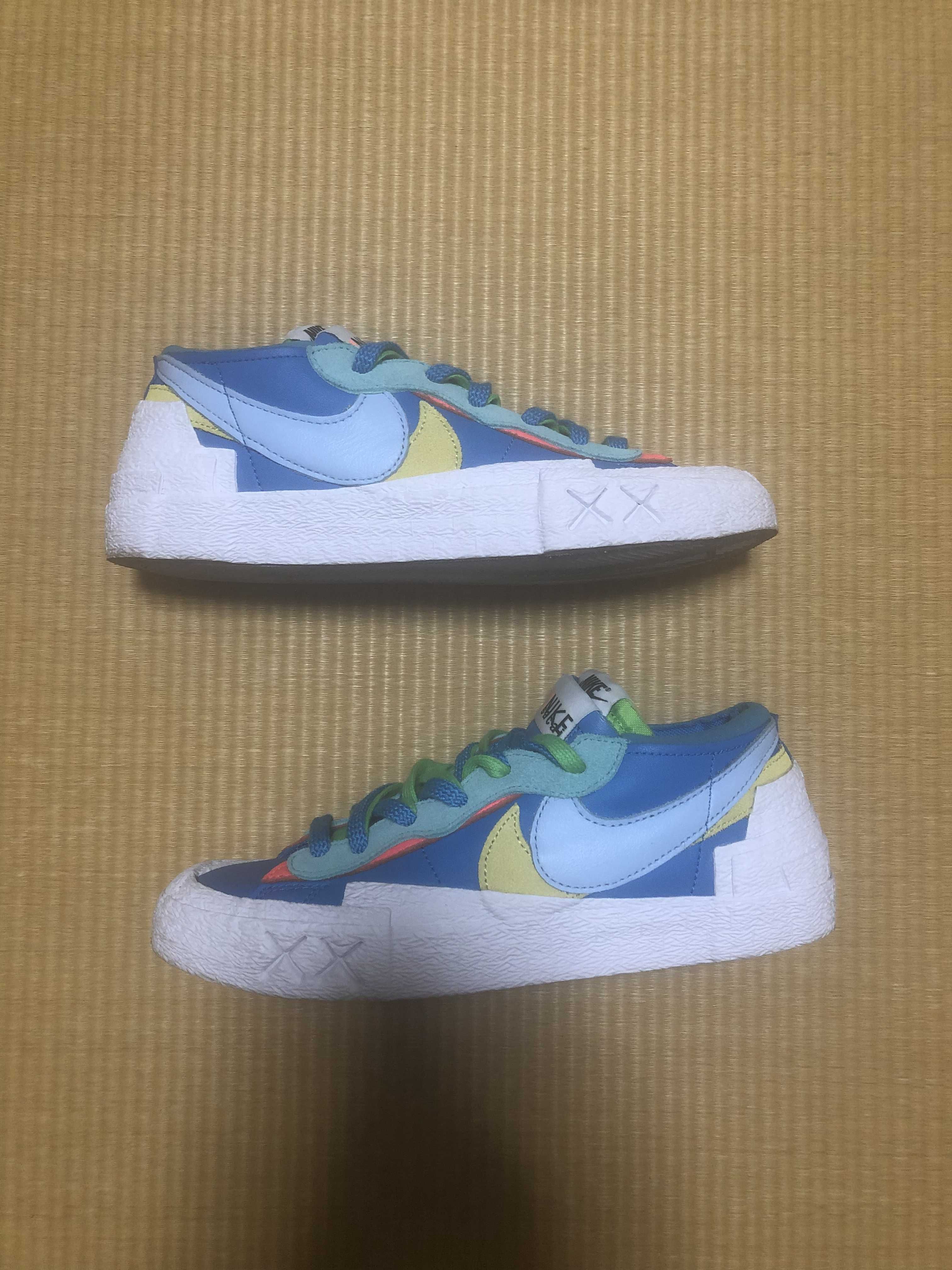 KAWS × sacai × Nike Blazer Low "Neptune Blue"