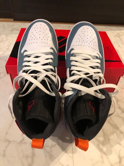 FACETASM × Nike Air Jordan 1 Mid "White/Navy"