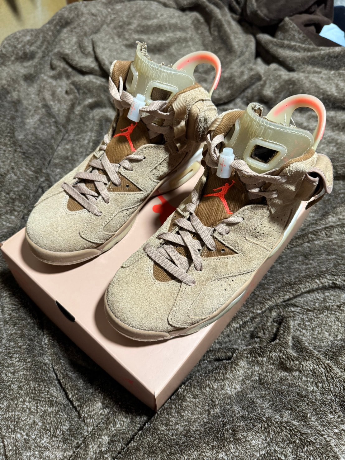 Travis Scott × Nike Air Jordan 6 "British Khaki"