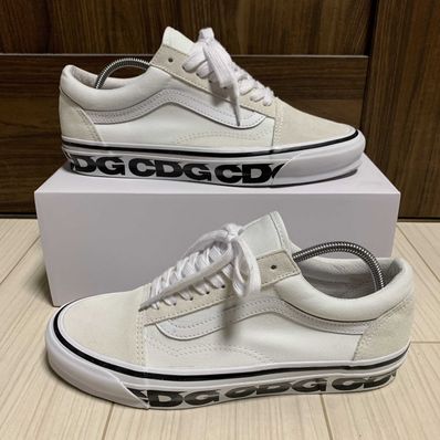 CDG × Vans Old Skool "White"