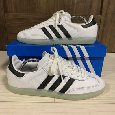 Jason Dill × adidas Skateboarding Samba "White/Core Black & Gold"