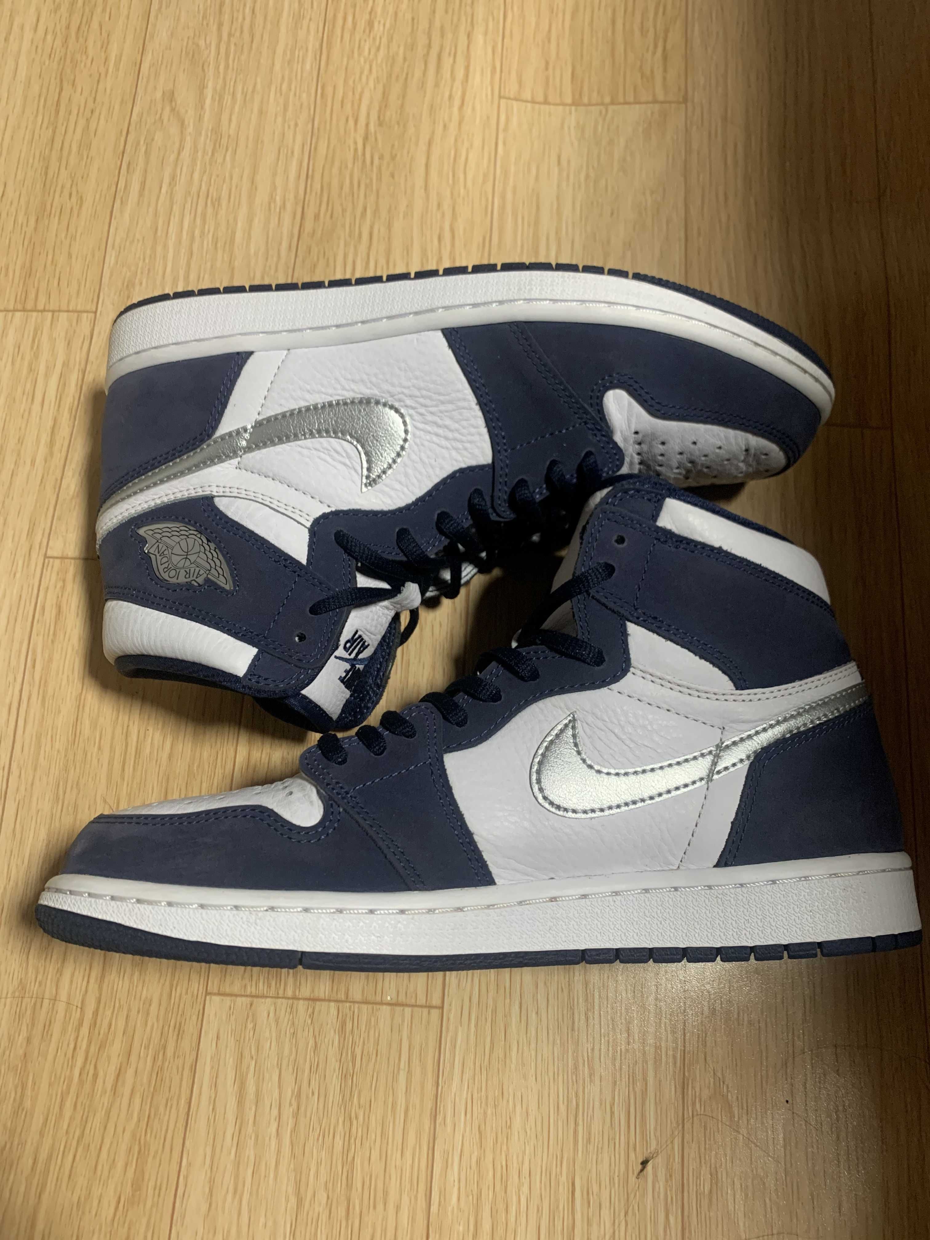 Nike Air Jordan 1 High OG CO.JP "White/Midnight Navy" (2020)(ブリーフケースなし)