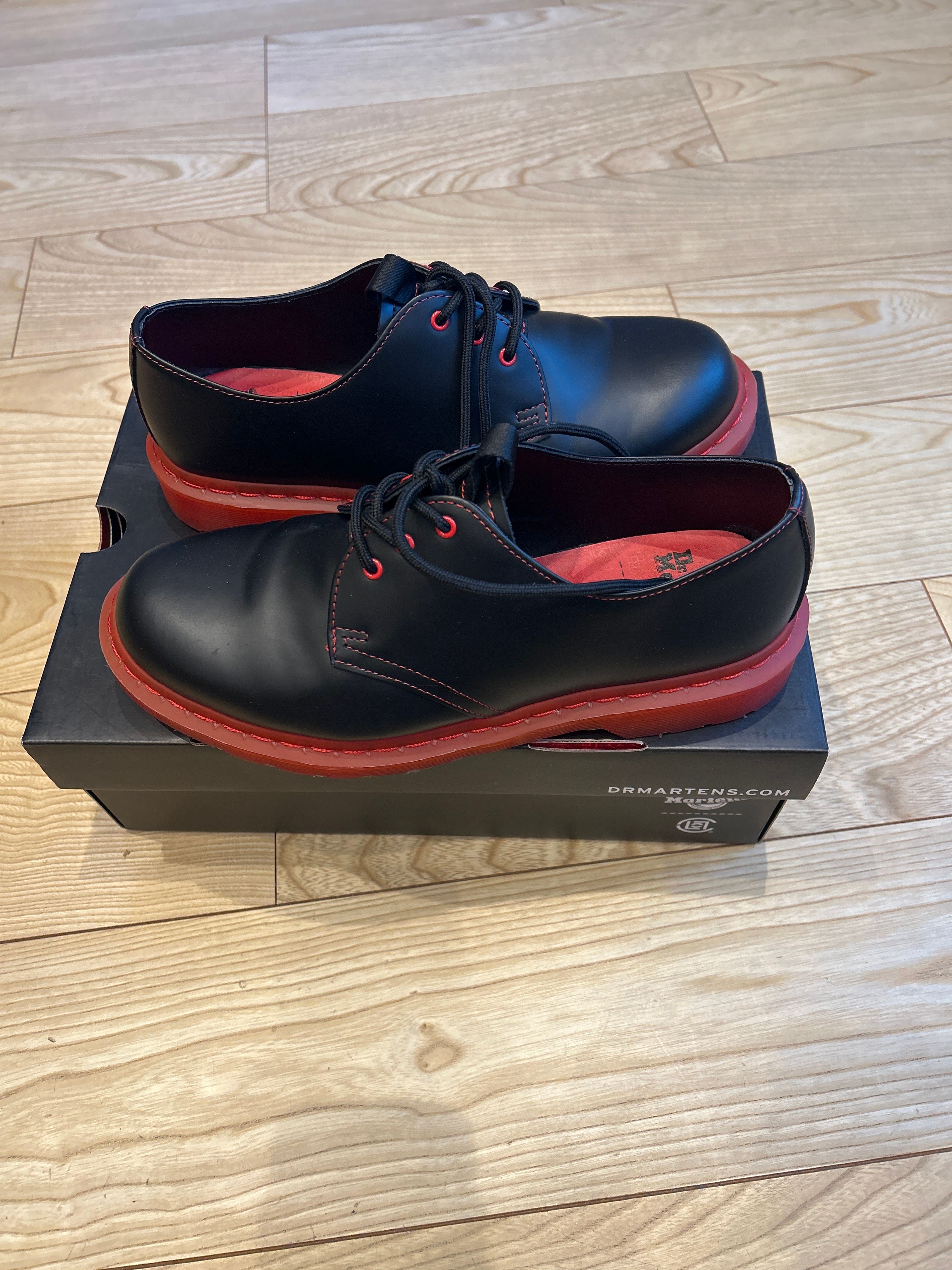 CLOT × Dr.Martens 1461 "Black/Red"