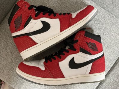 Spiderman × Nike Air Jordan 1 Origin Story "Gym Red/White/Photo Blue/Black"