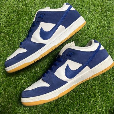 Nike SB Dunk Low "Los Angeles Dodgers/Deep Royal Blue"