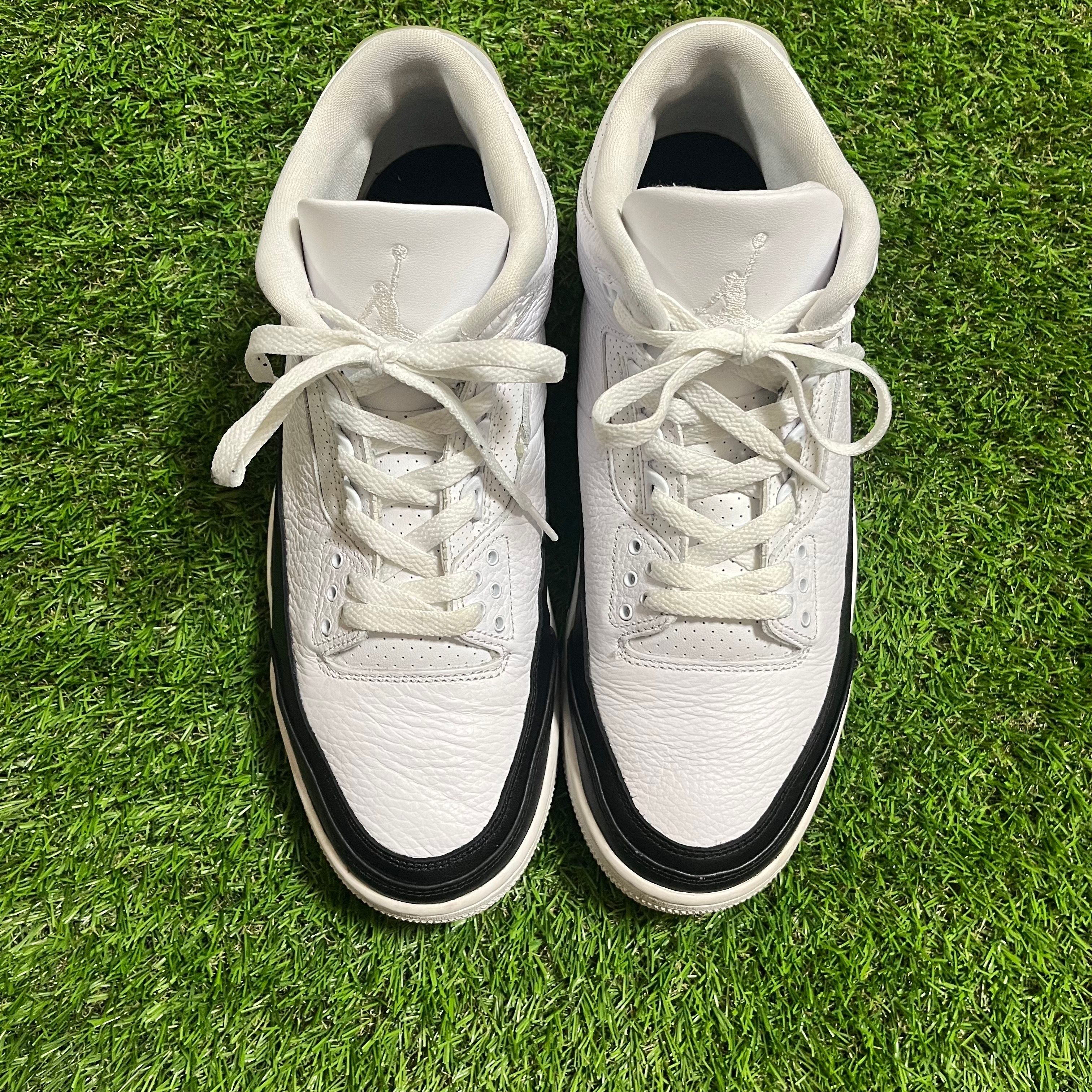 Fragment × Nike Air Jordan 3 "White/Black"