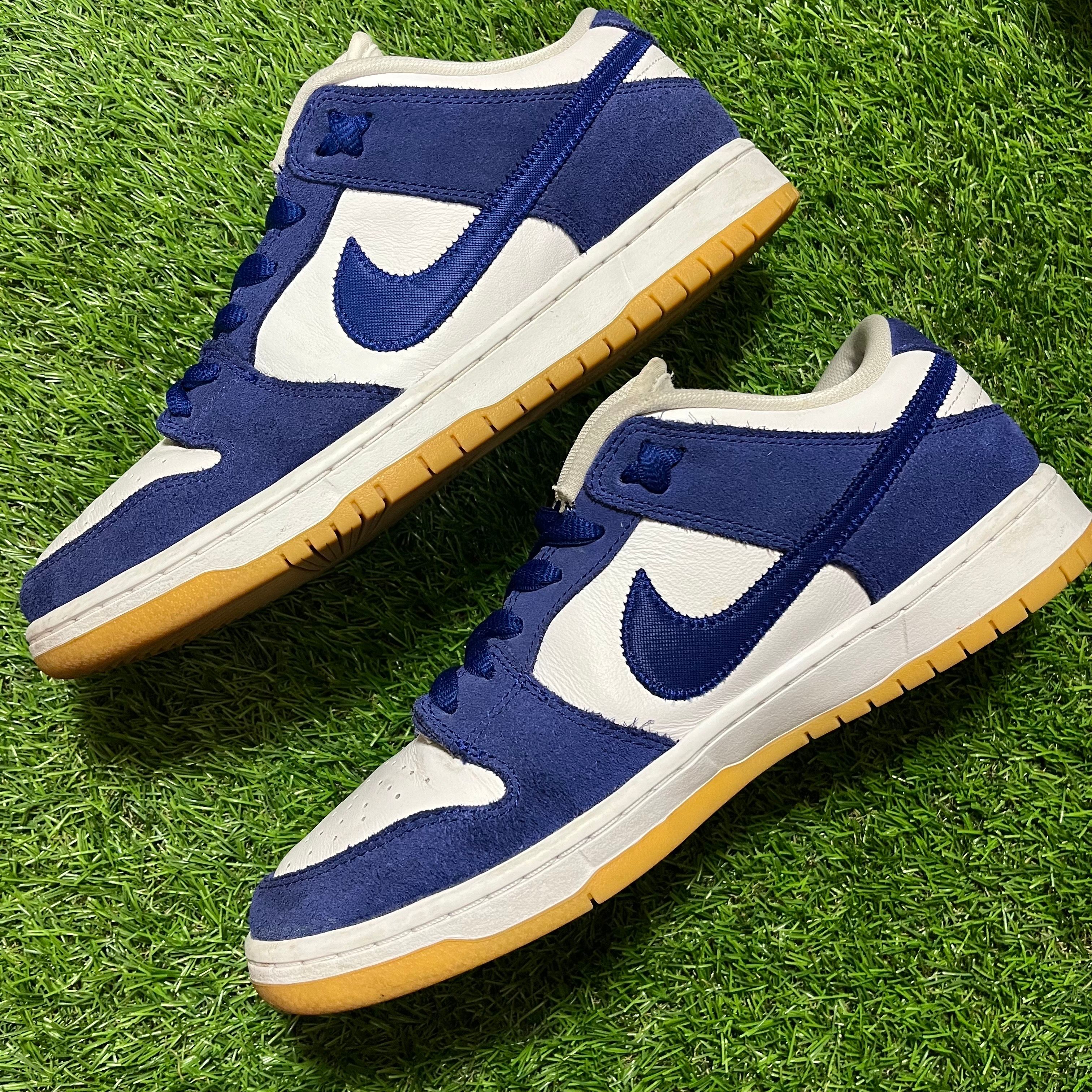Nike SB Dunk Low "Los Angeles Dodgers/Deep Royal Blue"
