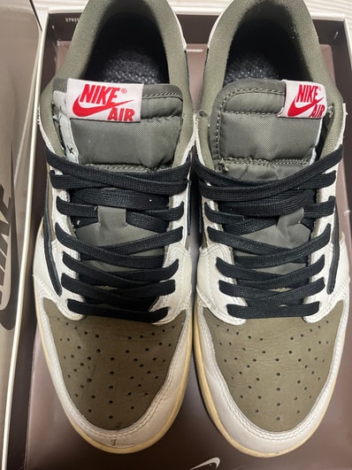 Travis Scott × Nike Air Jordan 1 Low OG SP "Reverse Olive"