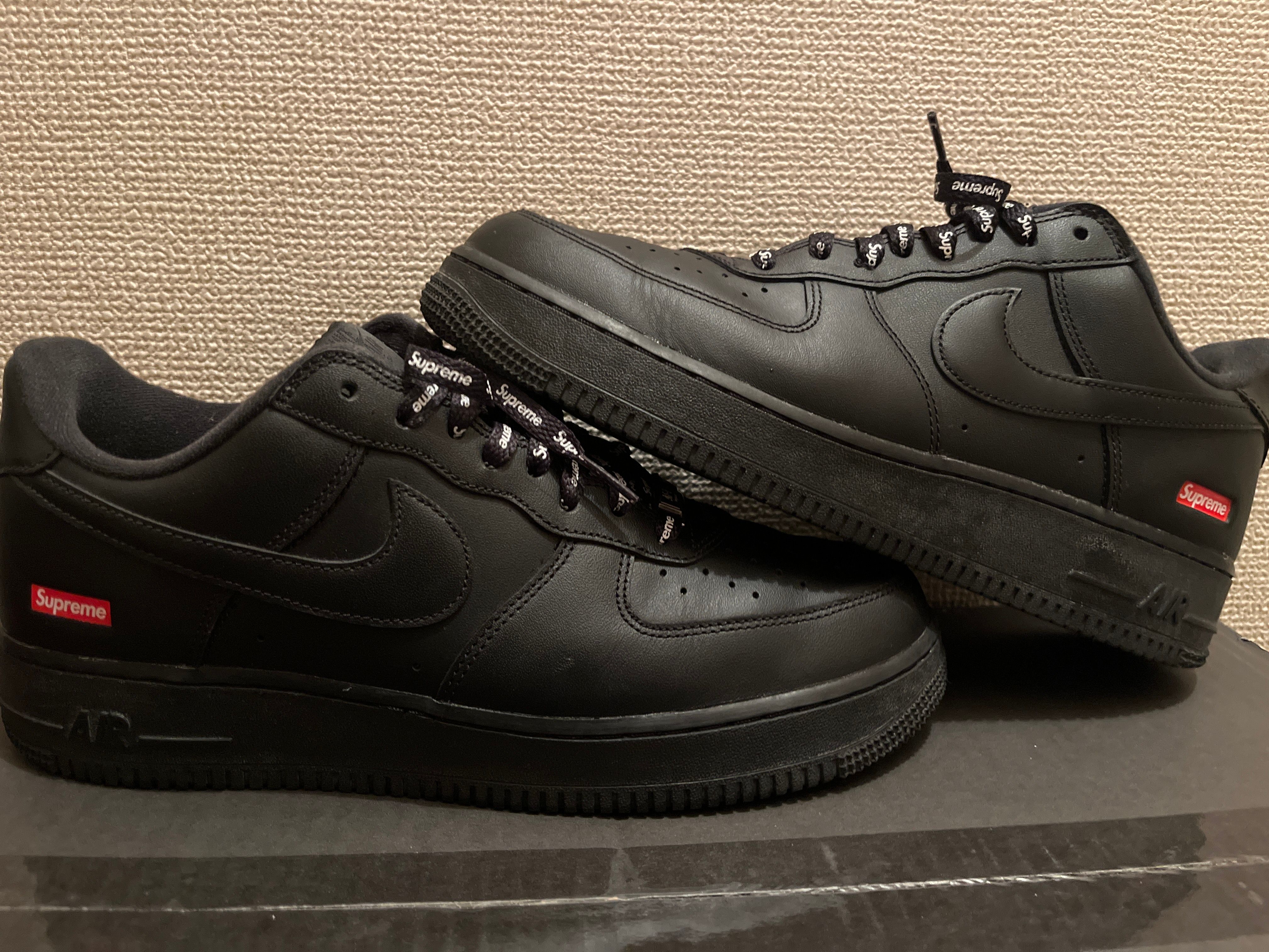 Supreme × Nike Air Force 1 Low "Black"