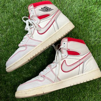 Nike Air Jordan 1 Retro High OG "Sail/University Red"