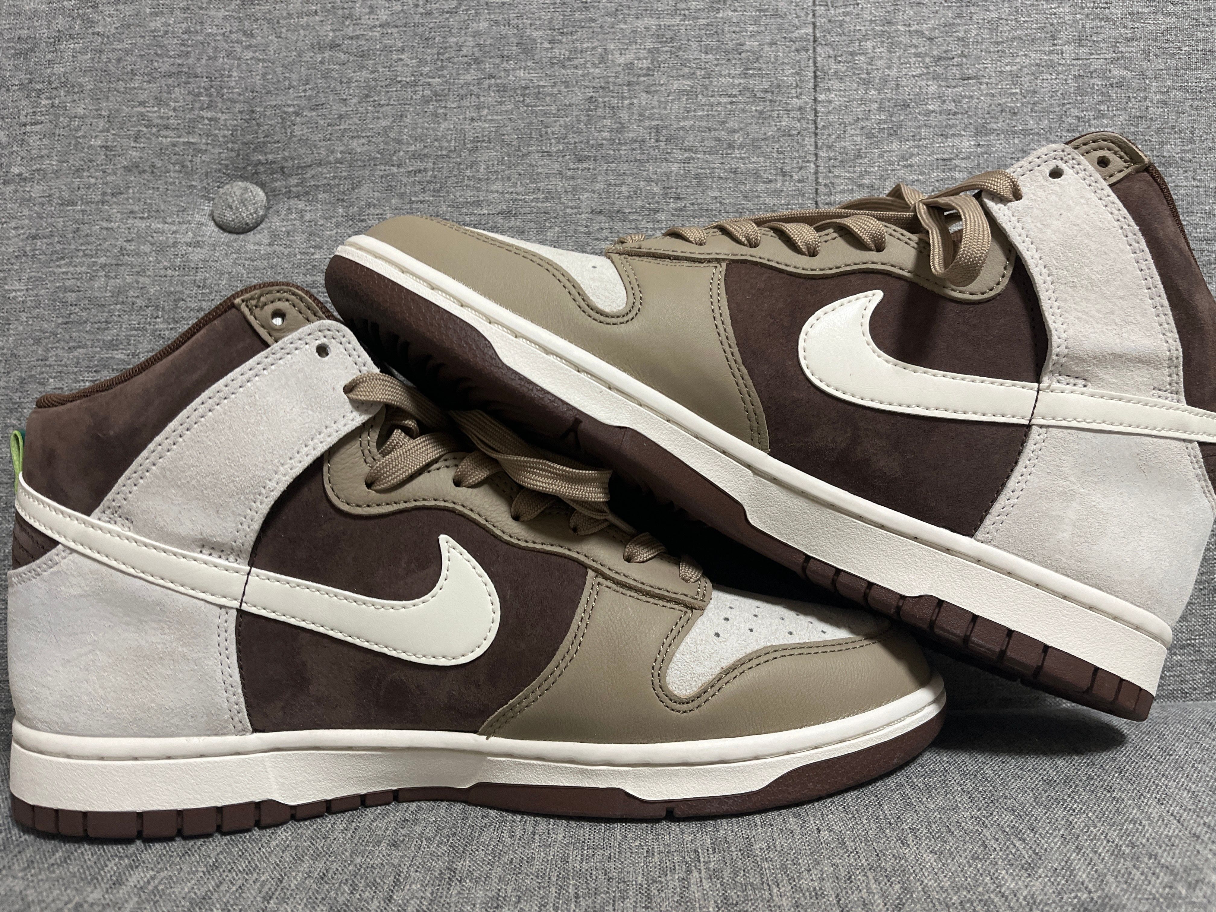 Nike Dunk High PRM "Light Chocolate"
