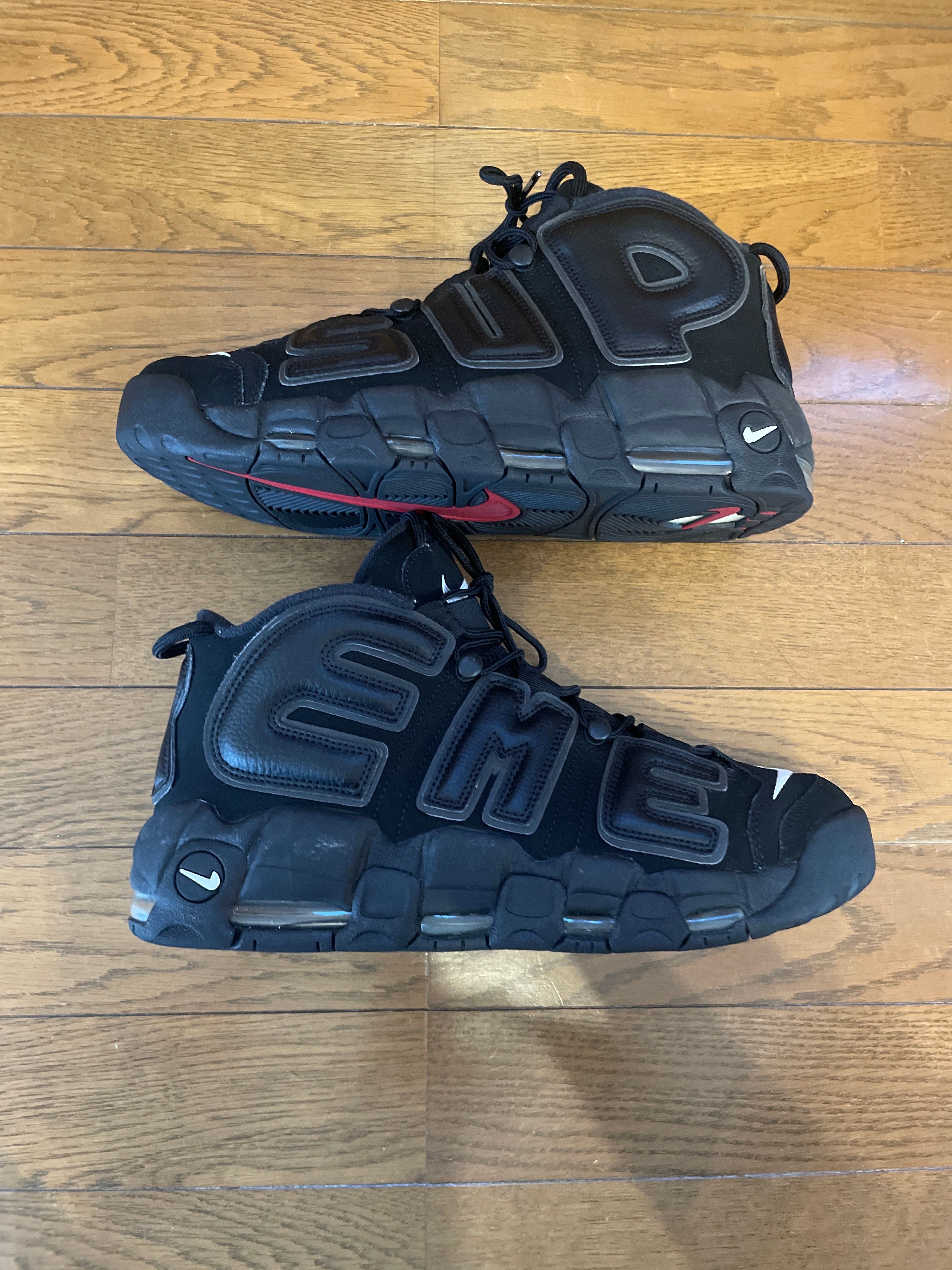 Supreme × Nike Air More Uptempo "Black"