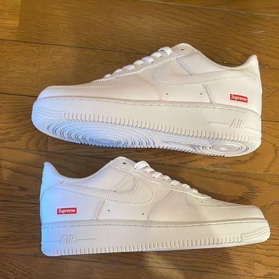 Supreme × Nike Air Force 1 Low "White"