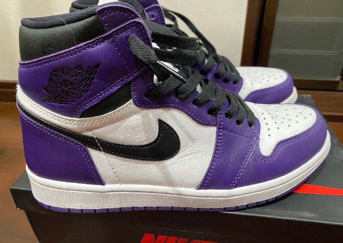 Nike Air Jordan 1 Retro High OG "Court Purple White/Black" (2020)