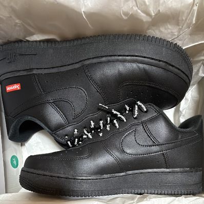 Supreme × Nike Air Force 1 Low "Black"