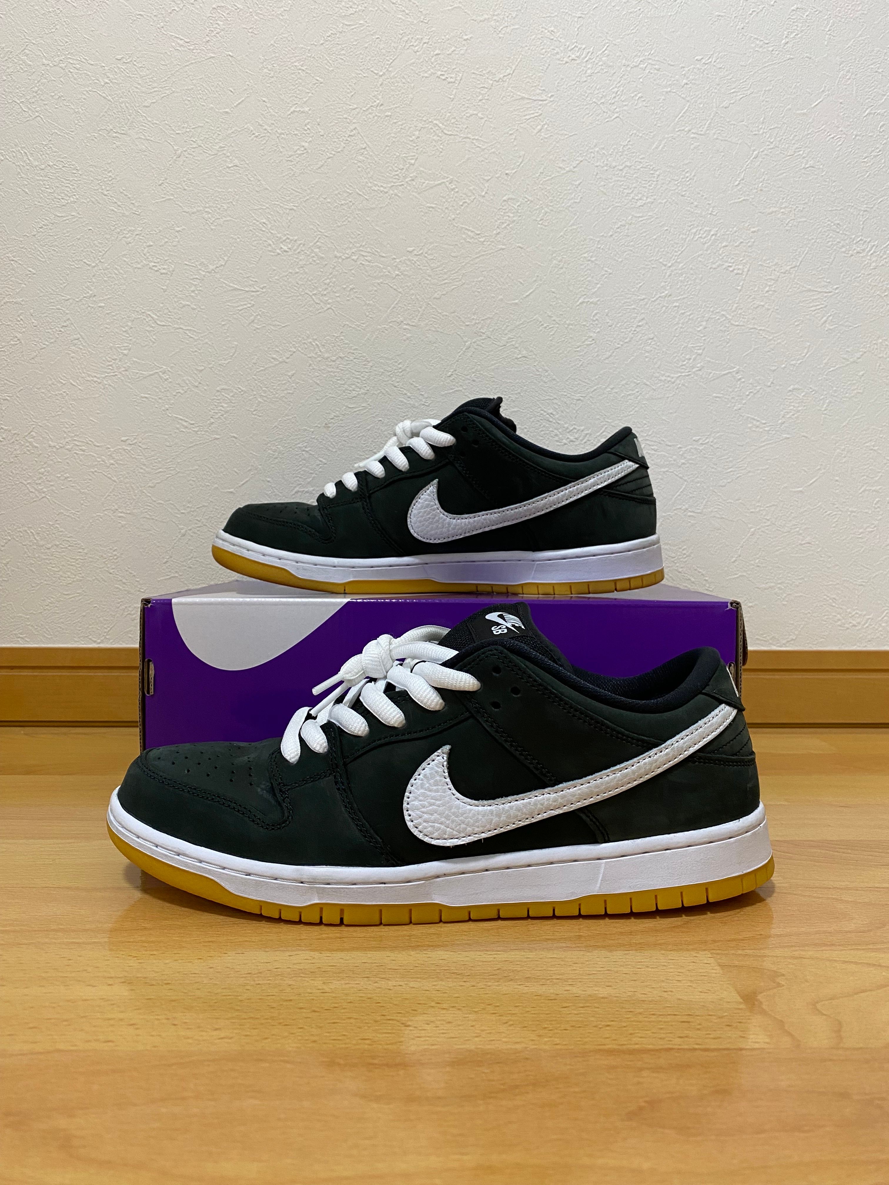 Nike SB Dunk Low Pro "Black/WhiteBlack-Gum Light Brown"