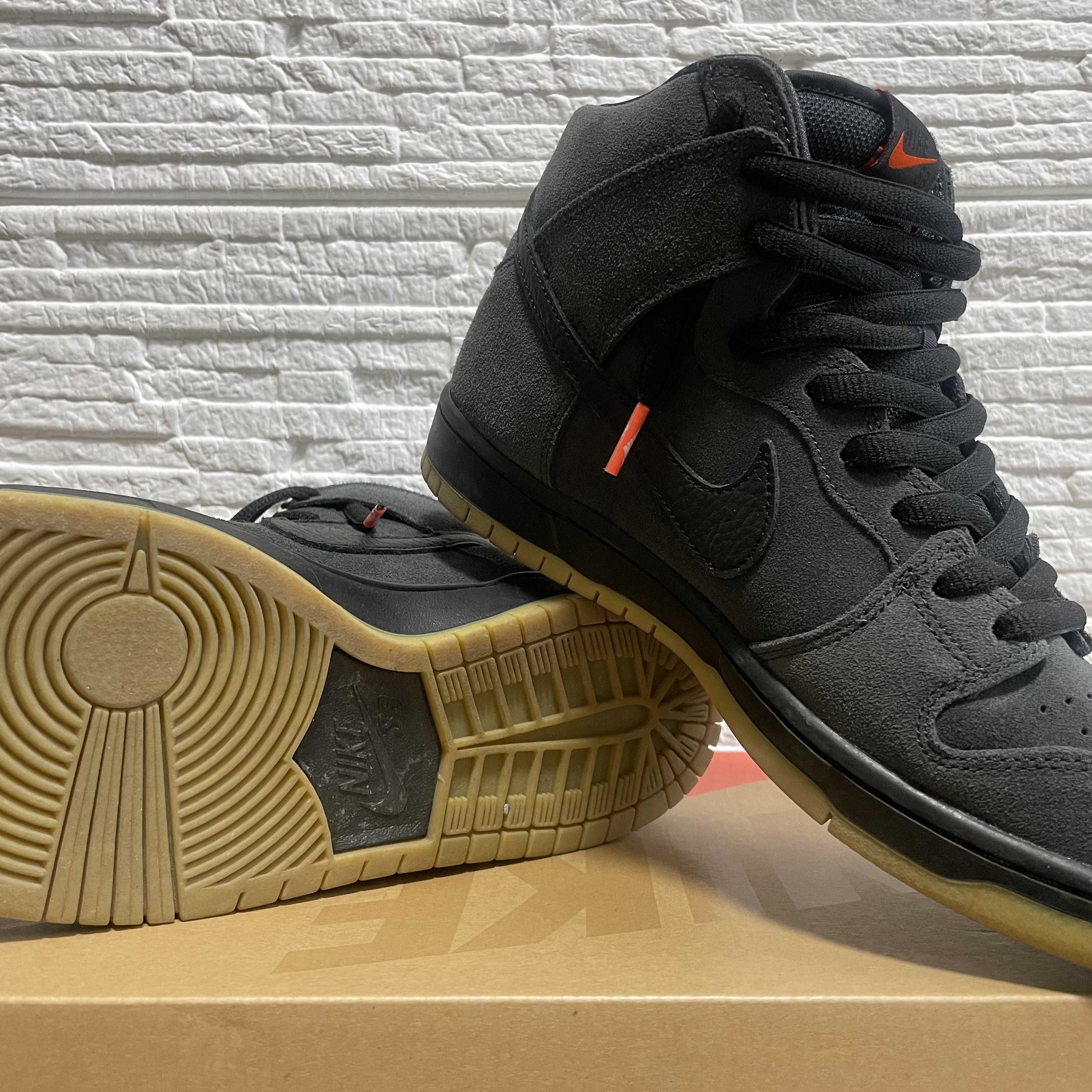 Nike SB Dunk High Orange Label "Dark Grey"