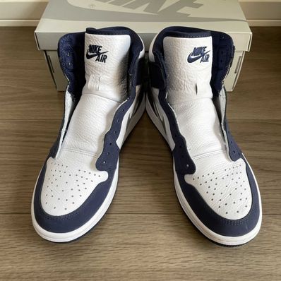 Nike Air Jordan 1 High OG CO.JP "White/Midnight Navy" (2020)(ブリーフケースなし)