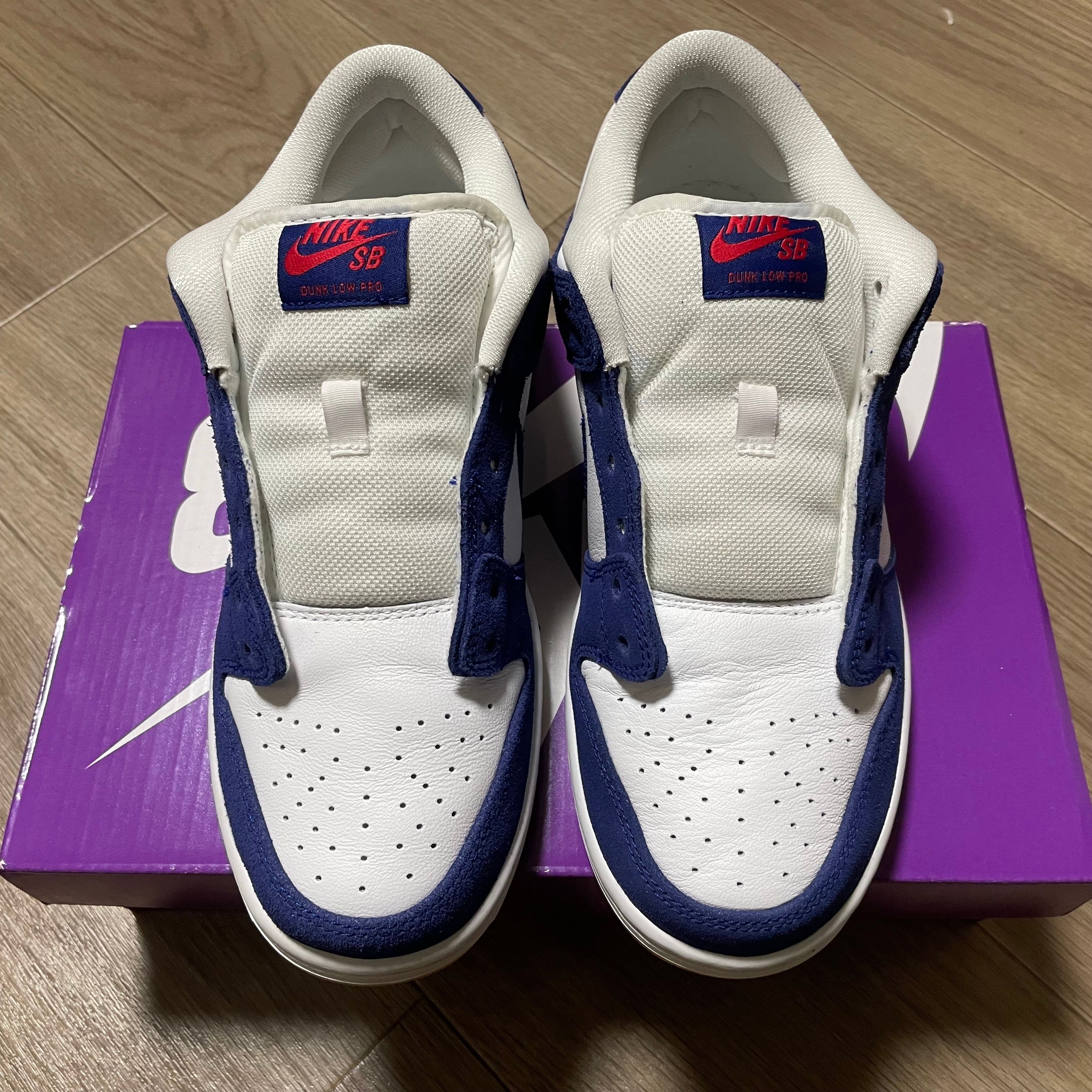 Nike SB Dunk Low "Los Angeles Dodgers/Deep Royal Blue"