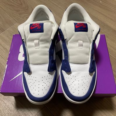 Nike SB Dunk Low "Los Angeles Dodgers/Deep Royal Blue"