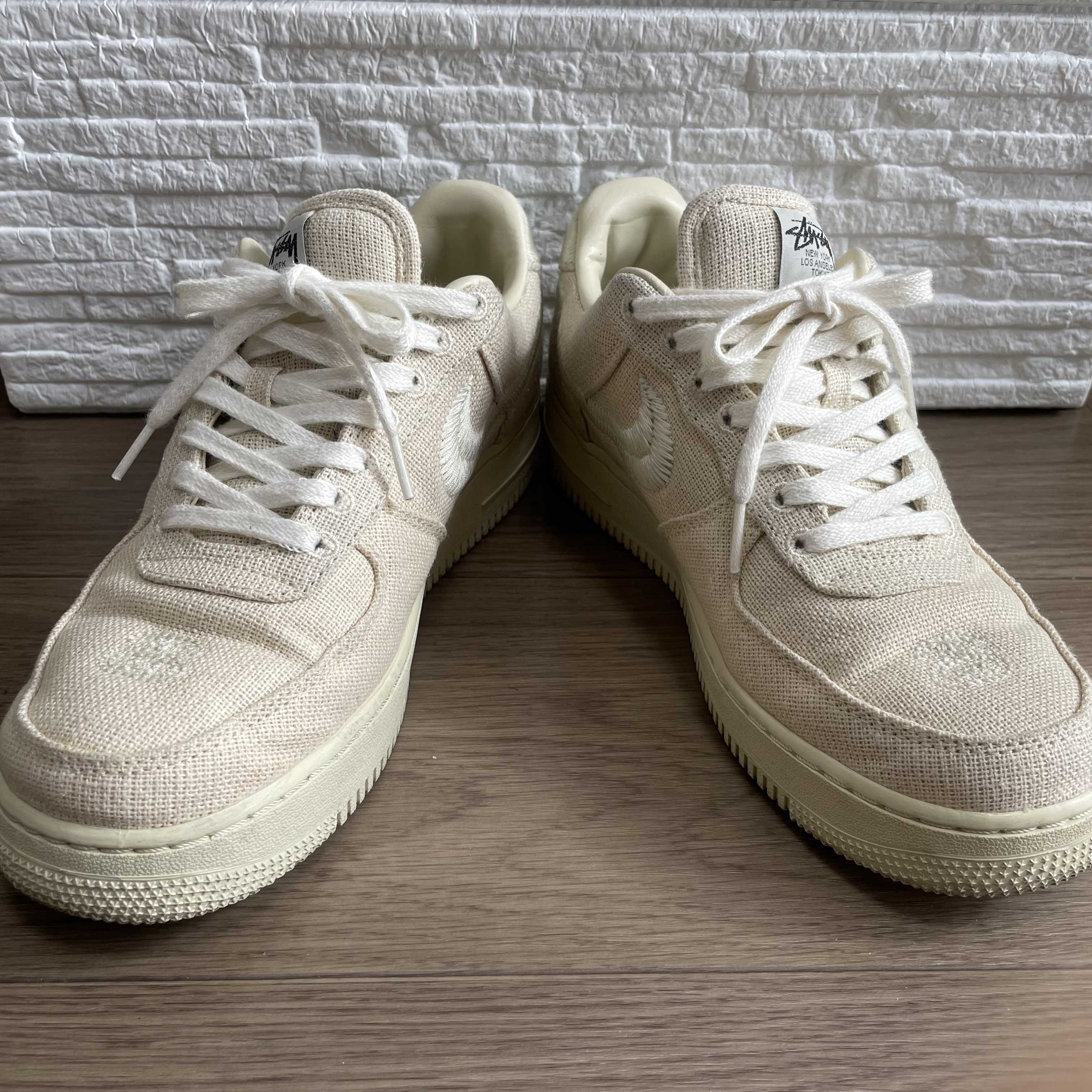 Stussy × Nike Air Force 1 Low "Fossil Stone"