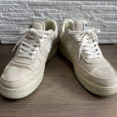 Stussy × Nike Air Force 1 Low "Fossil Stone"
