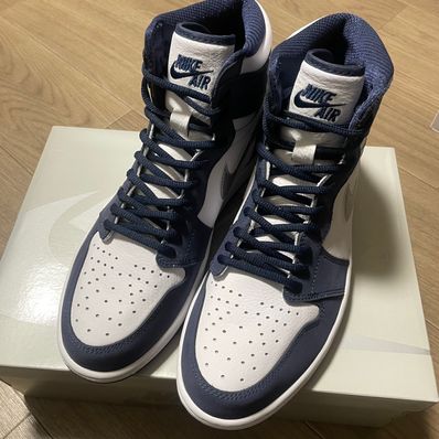 Nike Air Jordan 1 High OG CO.JP "White/Midnight Navy" (2020)(ブリーフケースなし)