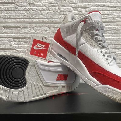 Nike Air Jordan 3 Retro "Tinker White/University Red"