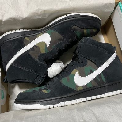 Nike SB Dunk High Pro "Black/Camo"