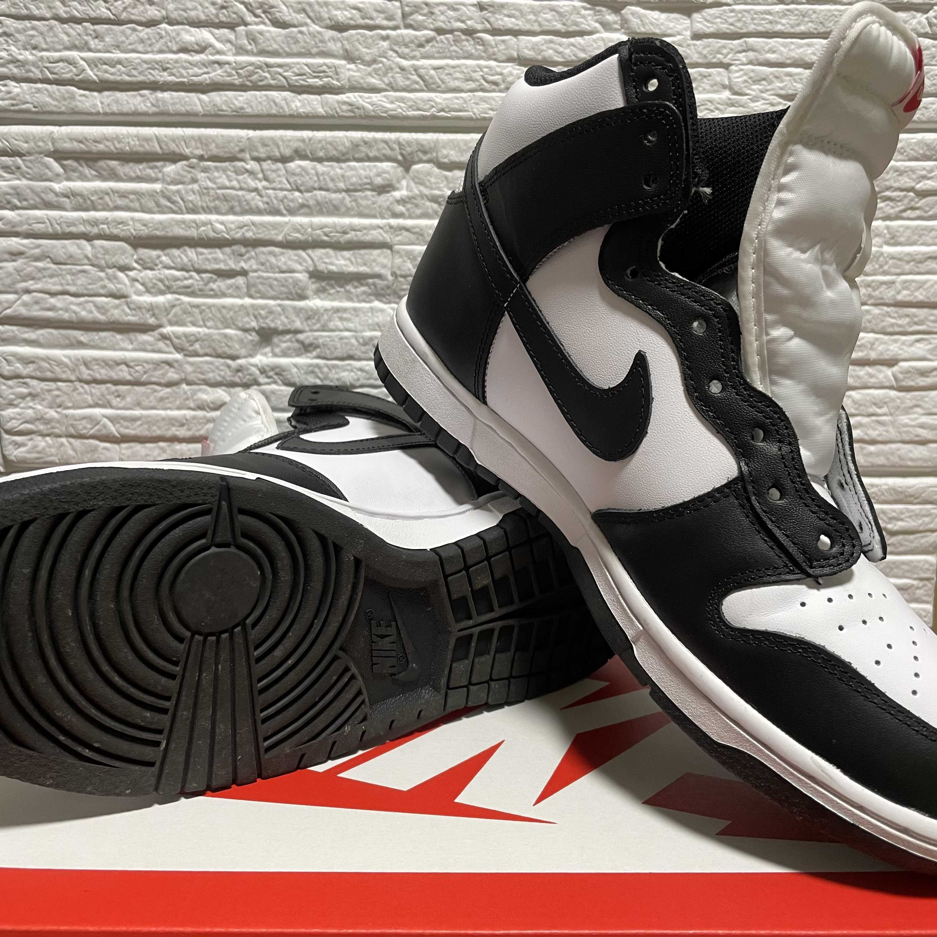 Nike Women's Dunk High "Black and White"