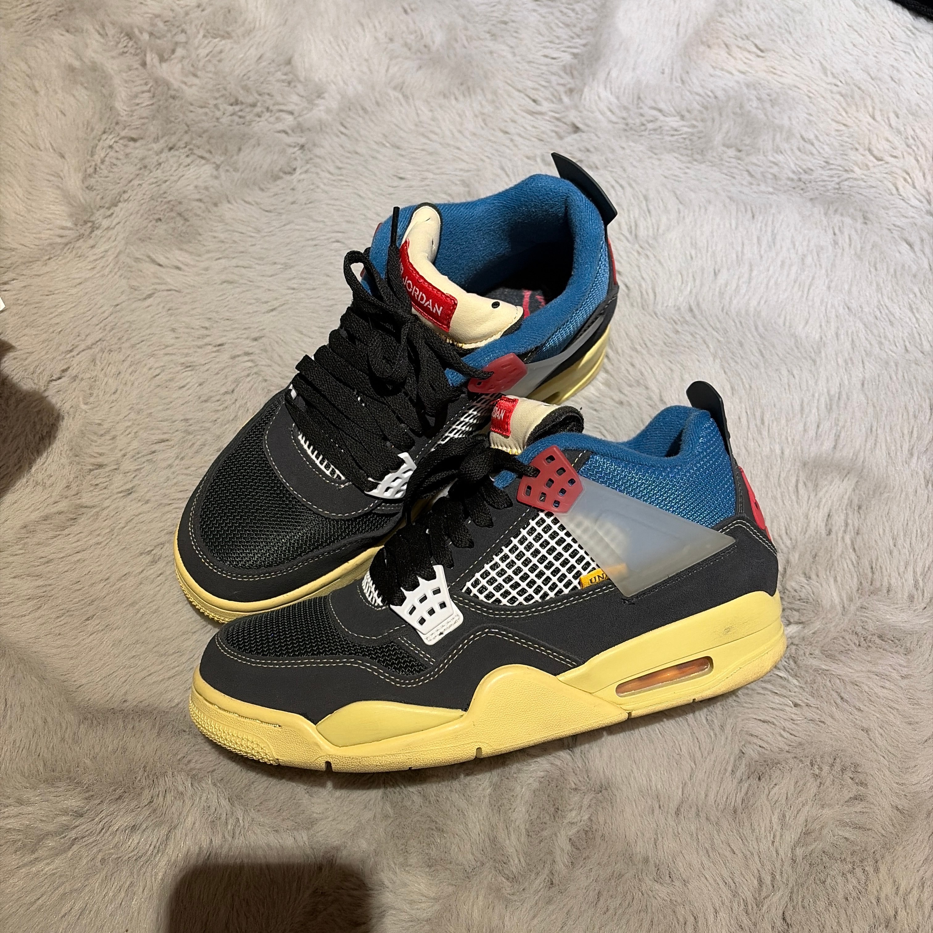 UNION × Nike Air Jordan 4 "Off Noir"