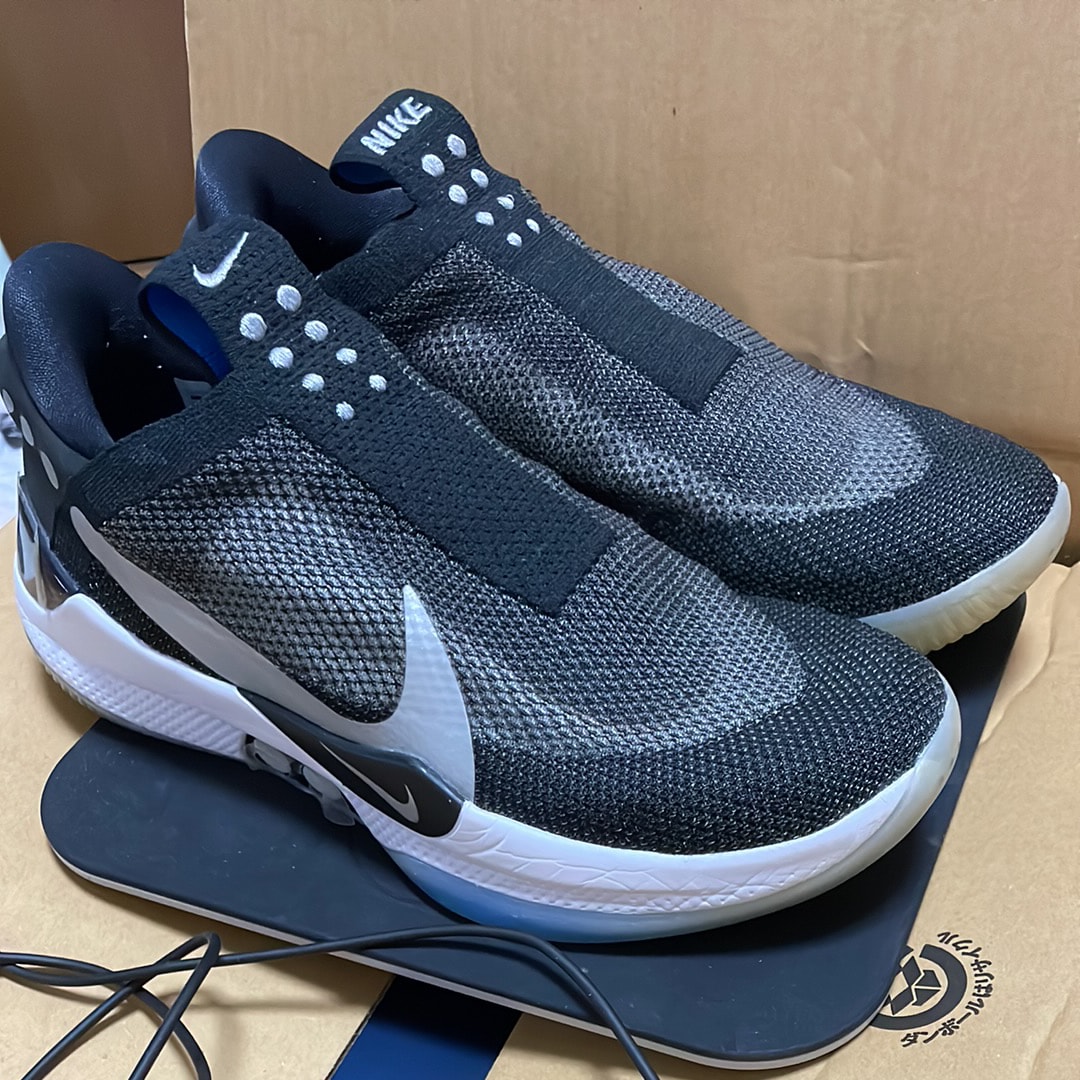 Nike Adapt BB "Black Pure Platinum"