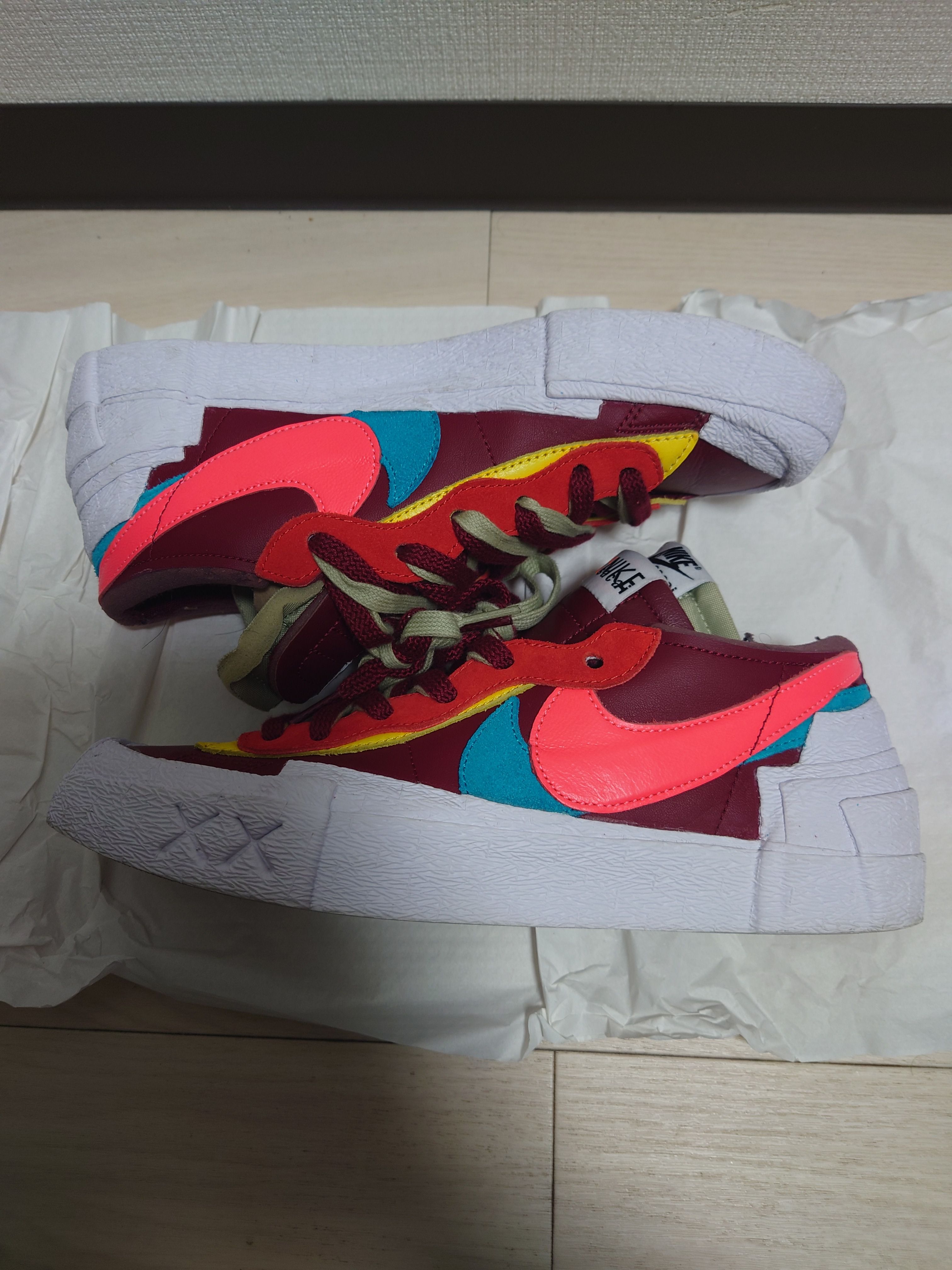 KAWS × sacai × Nike Blazer Low "Team Red"