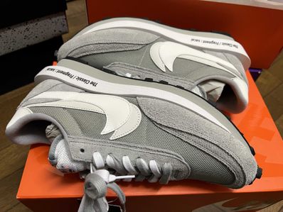 Fragment × sacai × Nike LD Waffle "Light Smoke Grey"