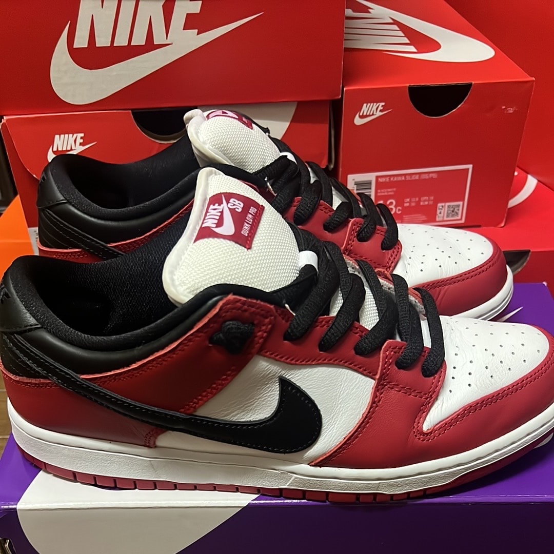 Nike SB Dunk Low Pro "J-Pack Chicago/Varsity Red and White"